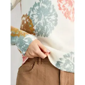 White Stuff Jodie Print Jumper